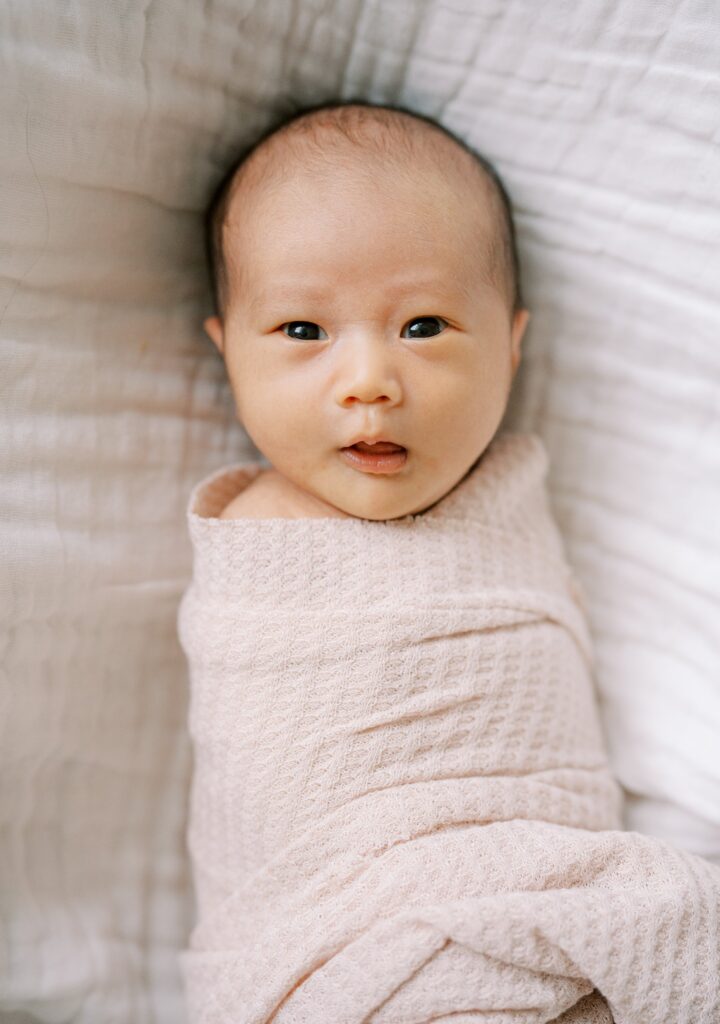In-home newborn session in St. Paul, MN with older siblings